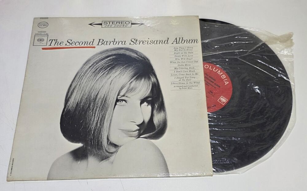 The Second Barbra Streisand Album LP Columbia CL 2054 A22